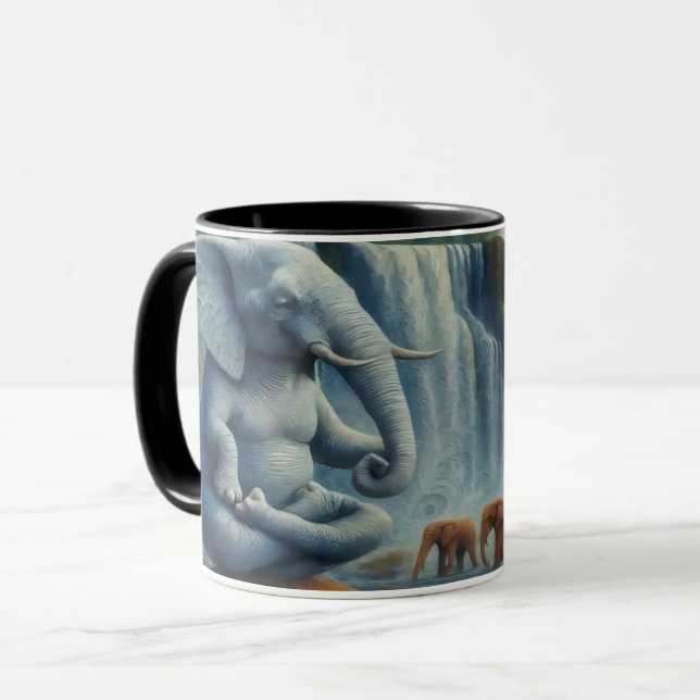 Blue Elephant  Tasse (Vorderseite Links)