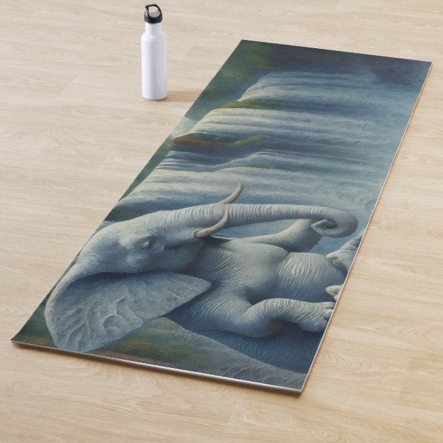 Blue Elephant  Yogamatte (Beispiel)