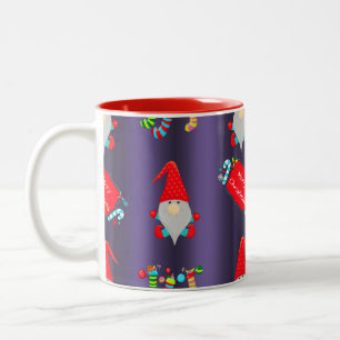Blue Elves Weihnachtshelfer Weihnachten Zweifarbige Tasse