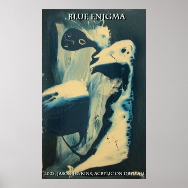 Blue Enigma Poster (Vorne)