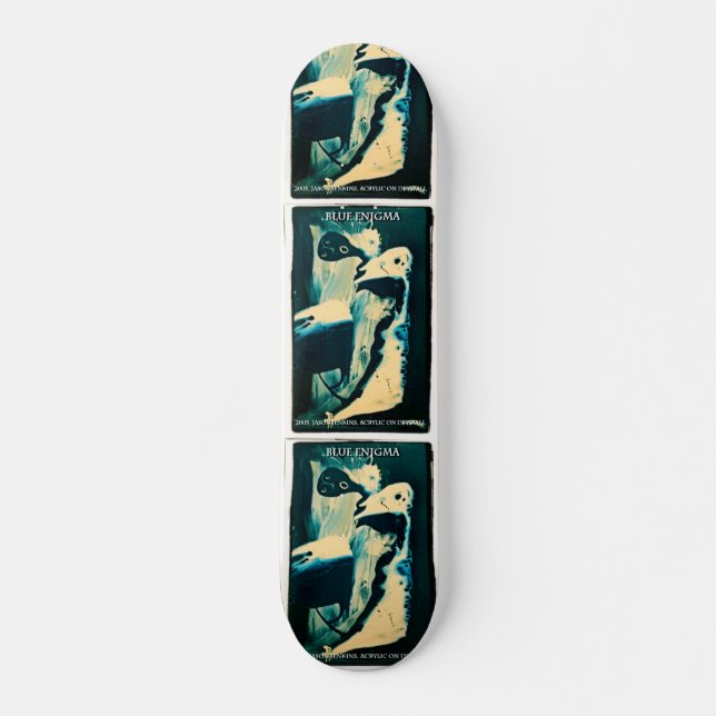 BLUE ENIGMA SKATEBOARD (Vorne)