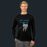 Blue Everyday Tri-Blend Shirt<br><div class="desc">'When Everyday has been blue Tri-Blend Shirt, designed for fun-loving sayings.</div>