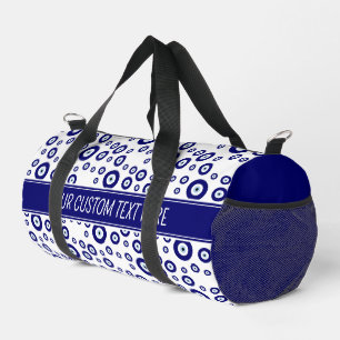 Blue Evil Eye Viel Glück & Protection Symbol Duffle Bag
