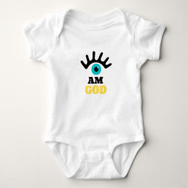 Blue Eye Baby Jersey Baby Strampler