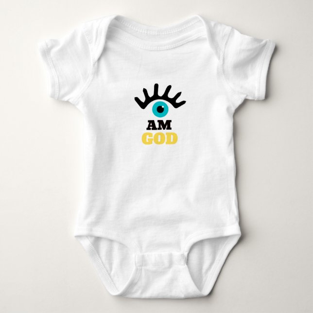 Blue Eye Baby Jersey Strampler (Vorderseite)