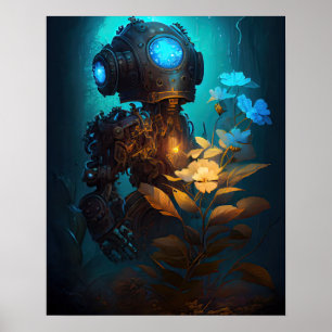 Blue Eye Bot & Blume Poster