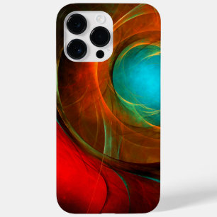 Blue Eye Moderne Abstrakte Kunst Cooles Muster #16 Case-Mate iPhone 14 Pro Max Hülle