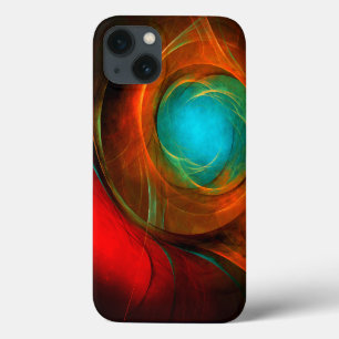 Blue Eye Moderne Abstrakte Kunst Cooles Muster #16 Case-Mate iPhone Hülle