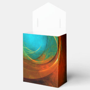Blue Eye Moderne Abstrakte Kunst Cooles Muster #16 Geschenkschachtel