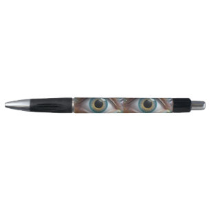 Blue Eyeball Fraktal Art Kugelschreiber