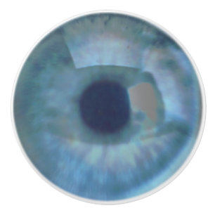 Blue Eyeball Keramikknauf