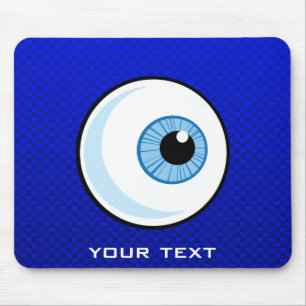 Blue Eyeball Mousepad