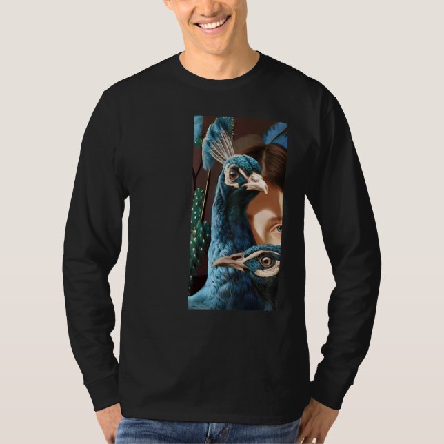 Blue Eyed Peacock T-Shirt (Vorderseite)