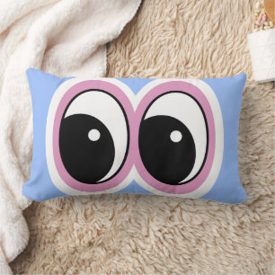 Blue Eyes Design 16x16 Lendenkissen