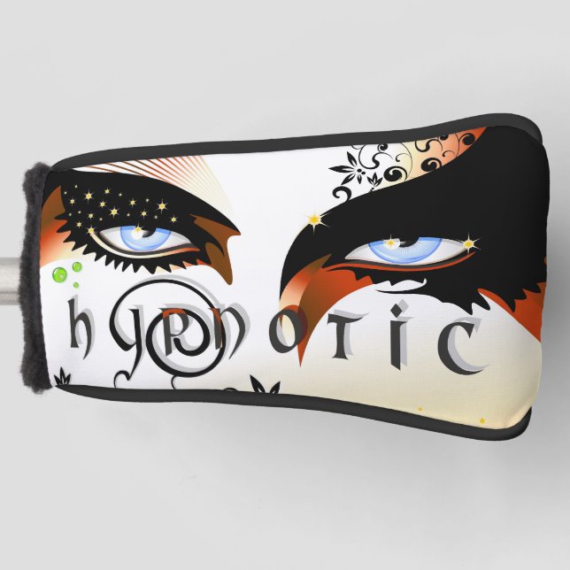 Blue Eyes Fashion Make Up Golf Headcover (Vorderseite)