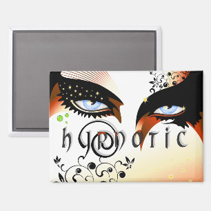 Blue Eyes Fashion Make Up Magnet