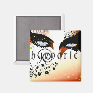 Blue Eyes Fashion Make Up Magnet