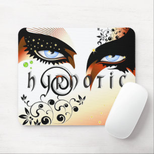 Blue Eyes Fashion Make Up Mousepad