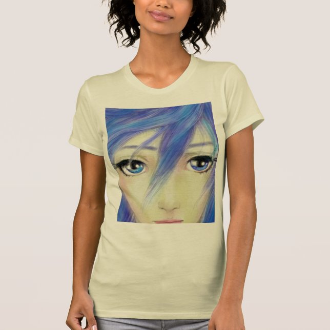 Blue Eyes Message T-Shirt (Vorderseite)
