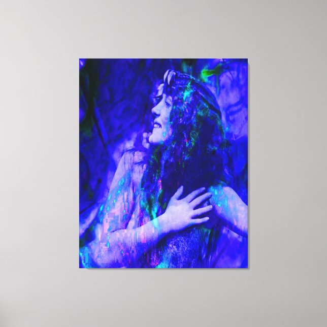 Blue Fairy Leinwanddruck (Vorderseite)