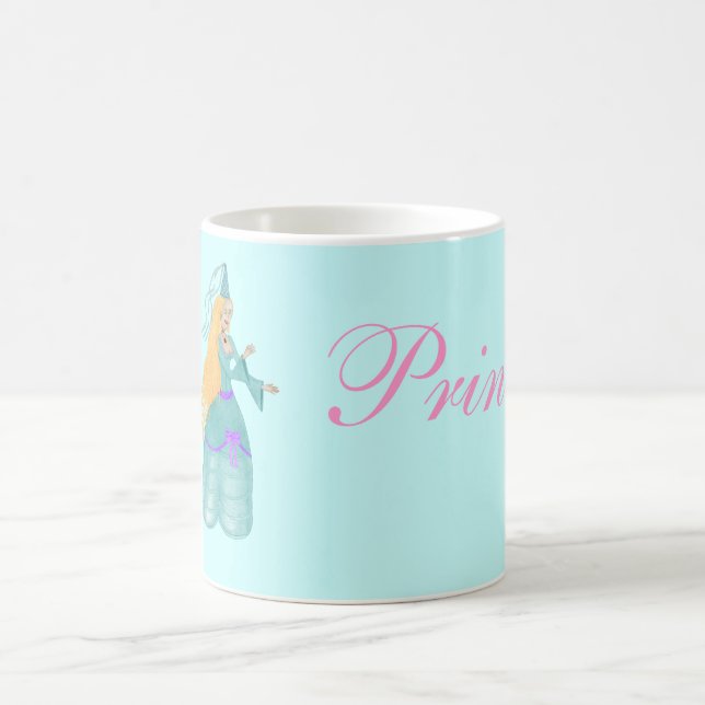 Blue Fairytale Princess Tasse (Mittel)