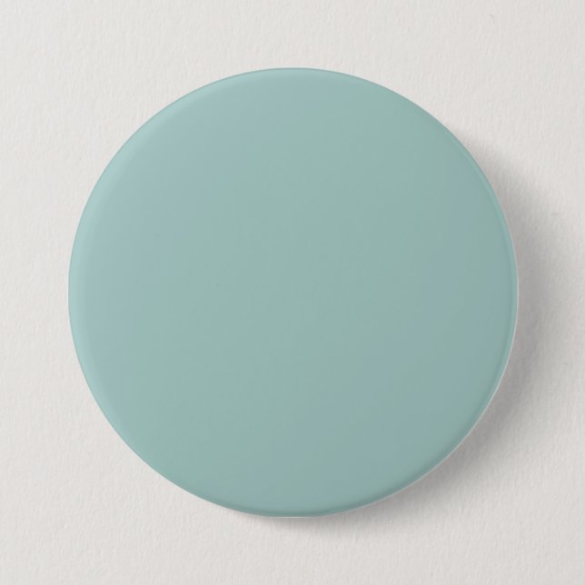 Blue Fashion Color Trend 2014 Custom Button (Vorderseite)