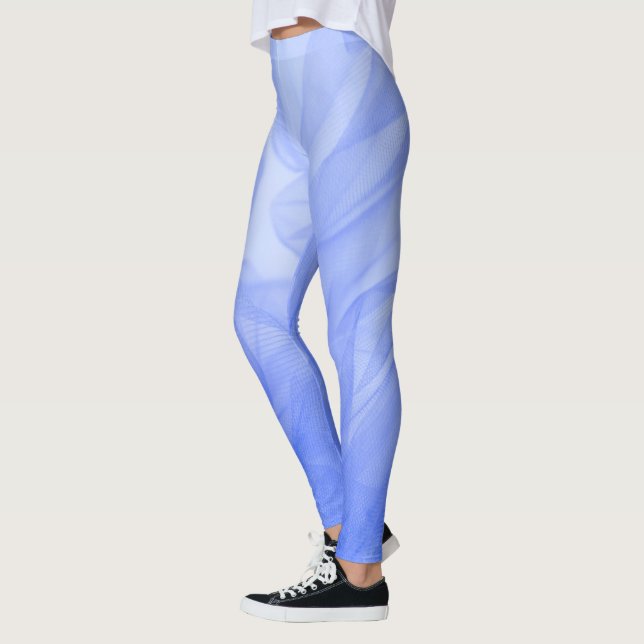 Blue Fashion Leggings für Frauen (Links)
