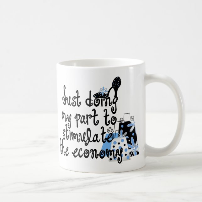 Blue Fashion Tasse (Rechts)