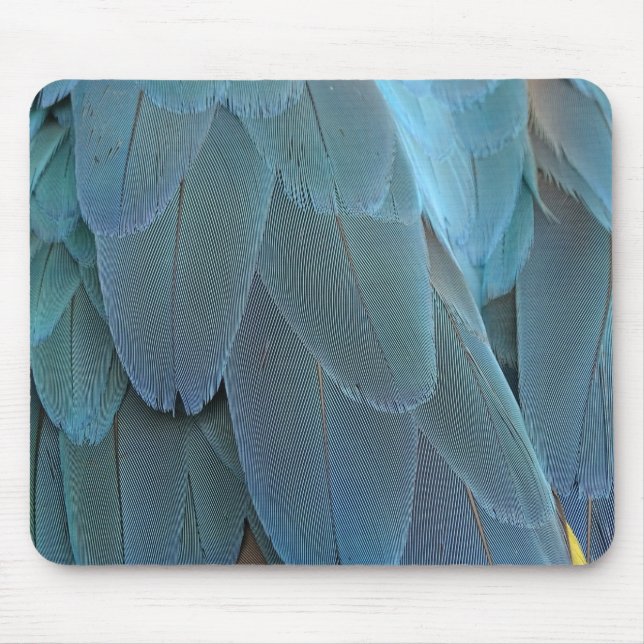 Blue Feather Mousepad (Vorne)