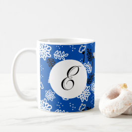 Blue field flowers kaffeetasse