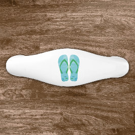 Blue Fish Summer Beach Flip Flops Türknopf Keramik Schubladengriff