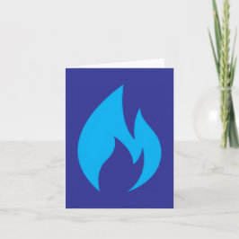 Blue Flame Card Ignite Karte