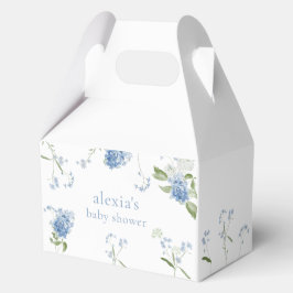 Blue Floral Baby in Bloom Boy Flowers Geschenkschachtel