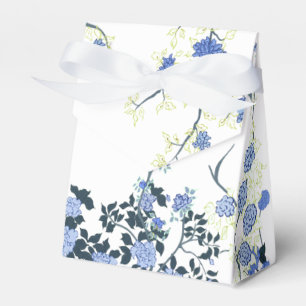 Blue Floral Chinoiserie Gastgeschenk Bag Geschenkschachtel