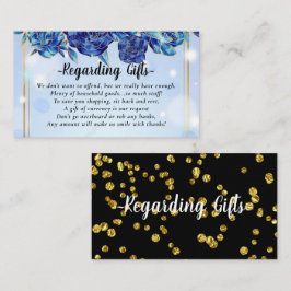 Blue Floral Fund statt Geschenkfonds Karten