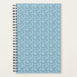 Blue Floral Planner Planer