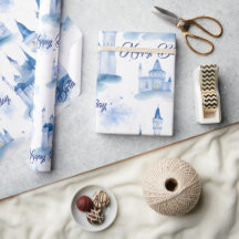 Blue Floral Princess Girl Birthday Party