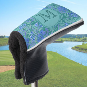 Blue Floral William Morris Custom ErstDamen Golf Headcover