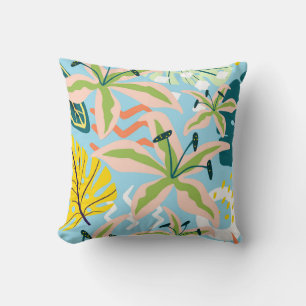 Blue Florals Kissen
