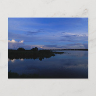 Blue Florida Sunset 201 Postkarte