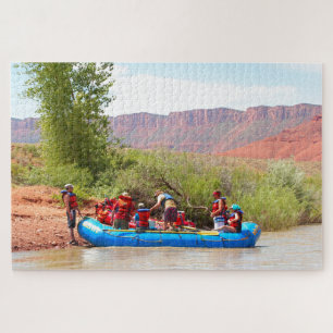 Blue Floß, Colorado River, Utah Puzzle