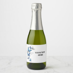 Blue Flying Butterflies Morpho