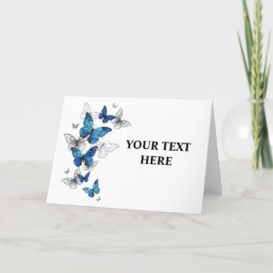 Blue Flying Butterflies Morpho Programm