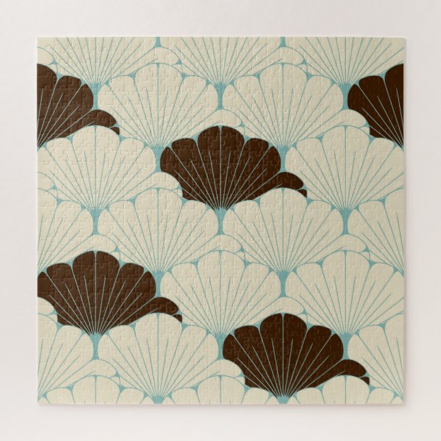 Blue Foliage Puzzle (Vertikal)