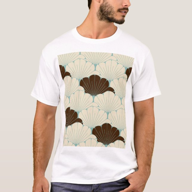 Blue Foliage T-Shirt (Vorderseite)