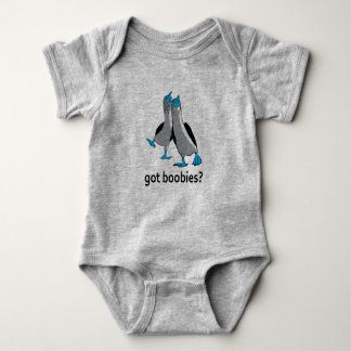 Blue Footed Boobie Baby Strampler