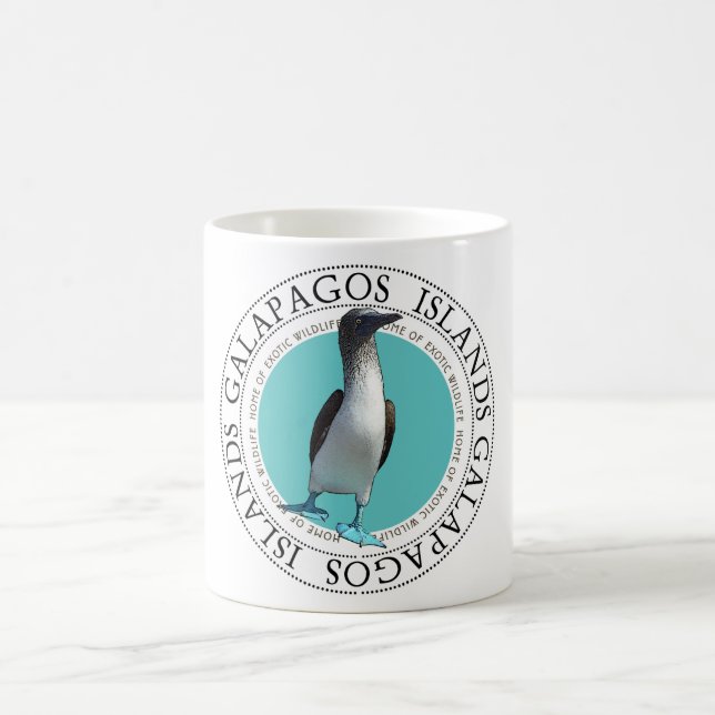 Blue Footed Booby Kaffeetasse (Mittel)