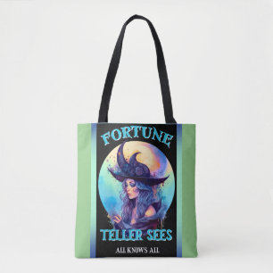 Blue Fortune Teller _ Halloween