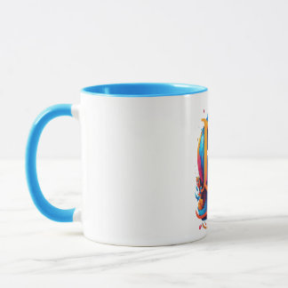 Blue Fox Art Tasse