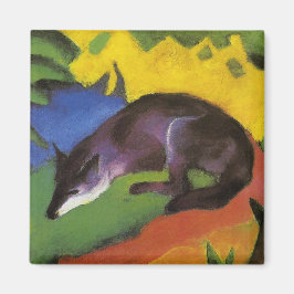 Blue Fox (von Franz Marc) Magnet